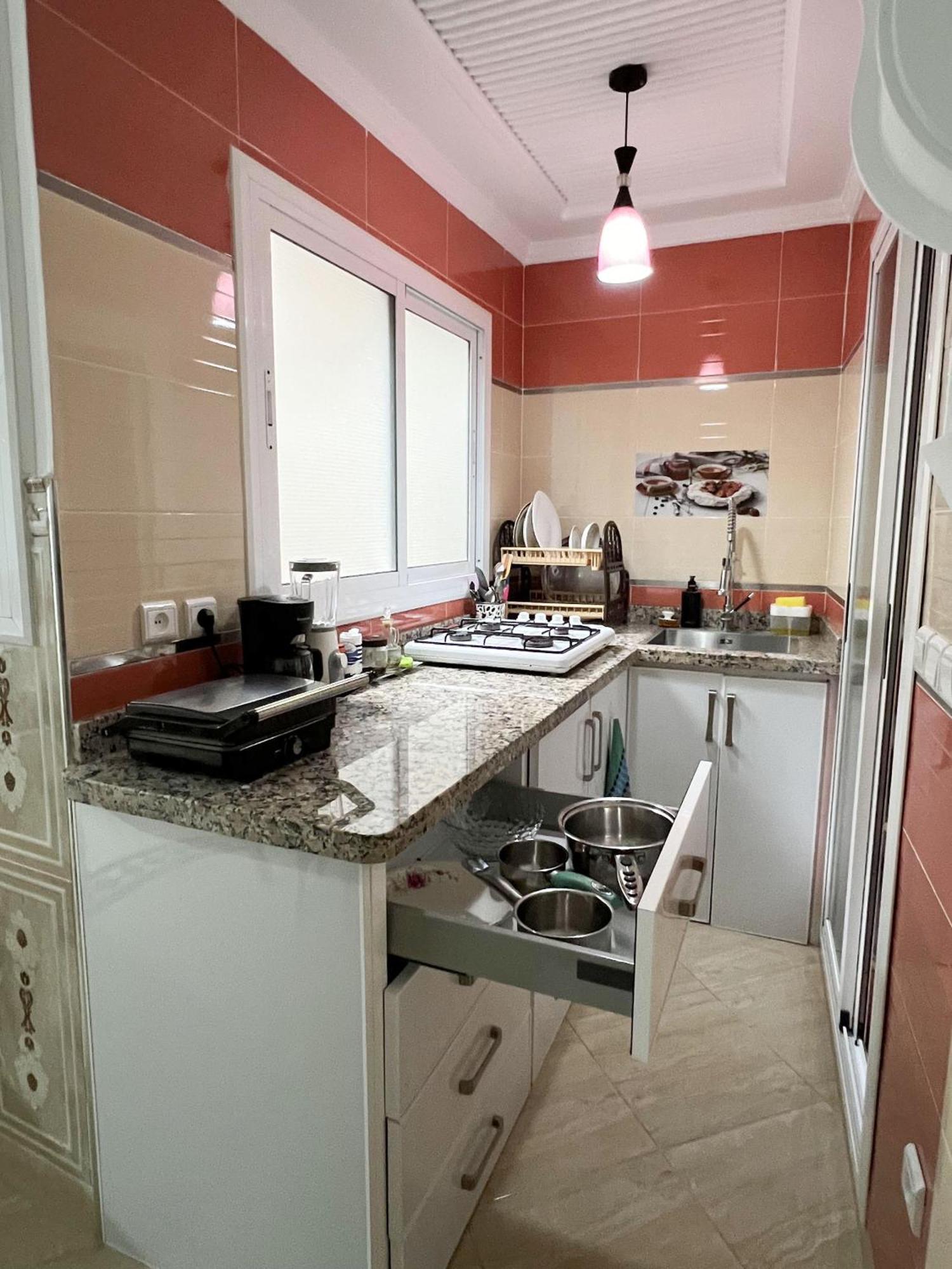 Mira Appartement -Lovely, Tidy & Close To Beaches And City Center Al Hoceïma Kültér fotó